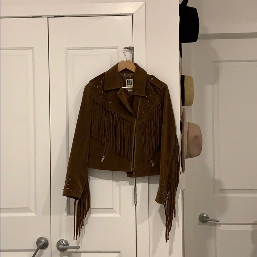 Cowgirl Jacket with stripes and studs